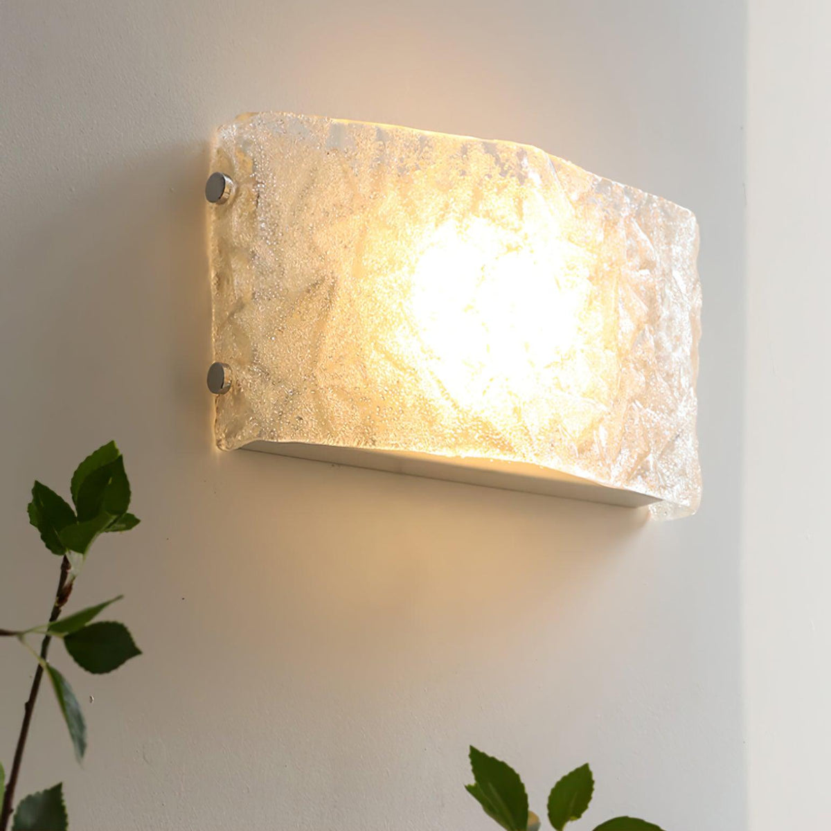 Fenrenlyn Glass Wall Light-Moonnatur