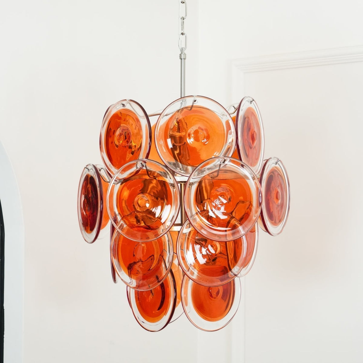 Jeloria Glass Chandelier-Moonnatur