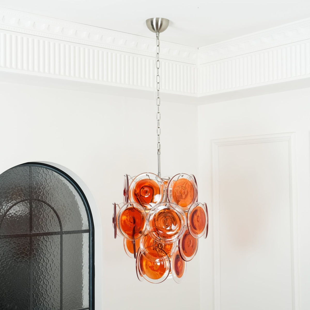 Jeloria Glass Chandelier-Moonnatur