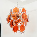 Jeloria Glass Chandelier-Moonnatur