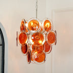 Jeloria Glass Chandelier-Moonnatur