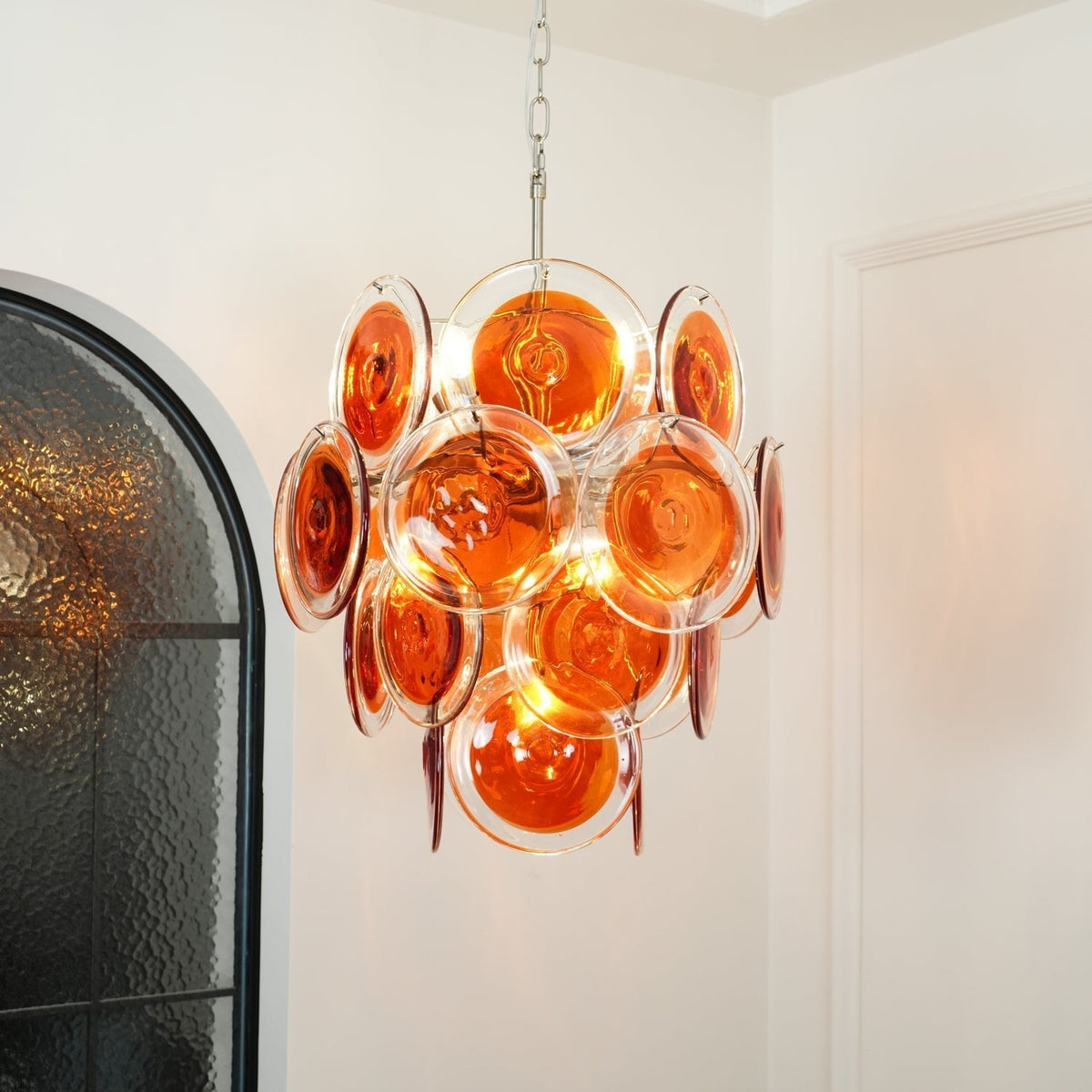 Jeloria Glass Chandelier-Moonnatur