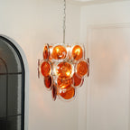 Jeloria Glass Chandelier-Moonnatur