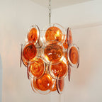 Jeloria Glass Chandelier-Moonnatur