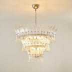 Kelavine Glass Chandelier-Moonnatur