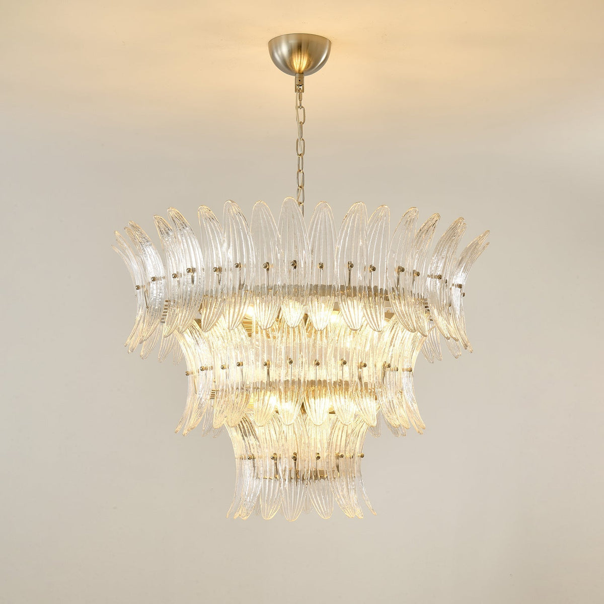 Kelavine Glass Chandelier-Moonnatur