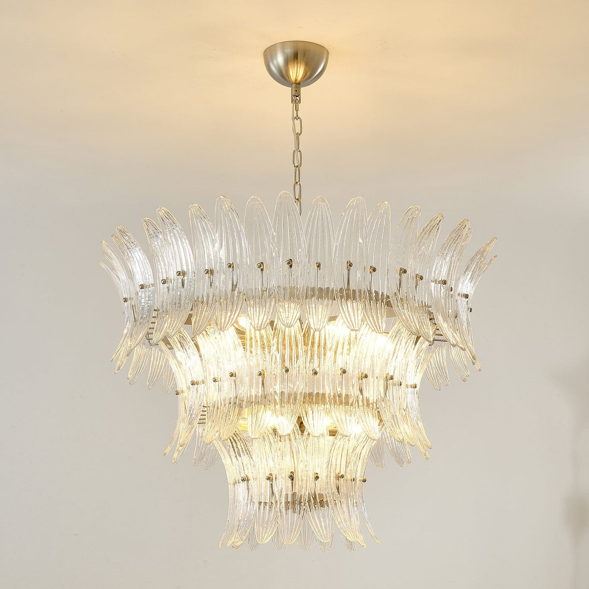 Kelavine Glass Chandelier-Moonnatur