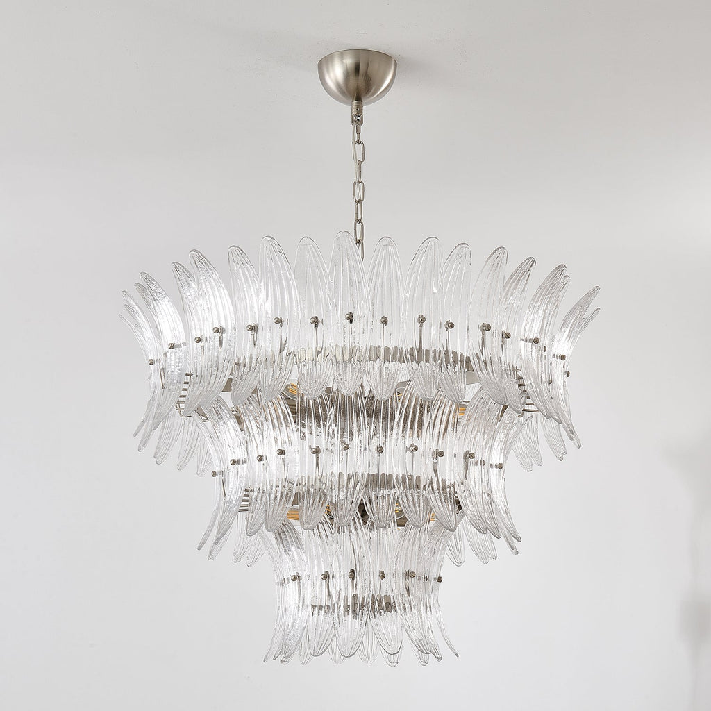 Kelavine Glass Chandelier-Moonnatur