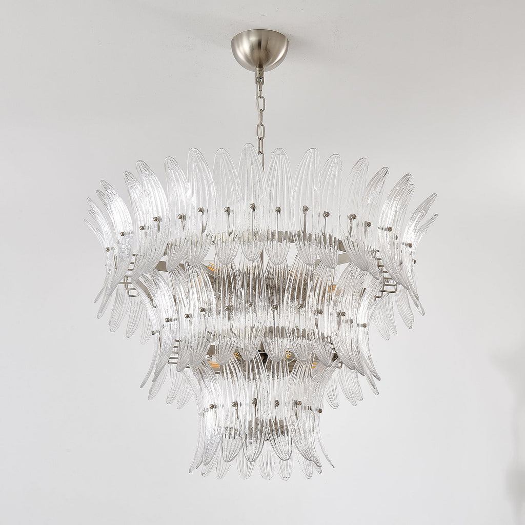 Kelavine Glass Chandelier-Moonnatur