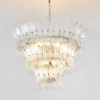 Kelavine Glass Chandelier-Moonnatur
