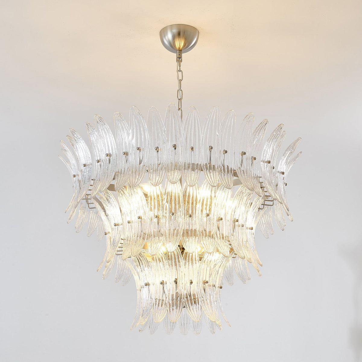 Kelavine Glass Chandelier-Moonnatur