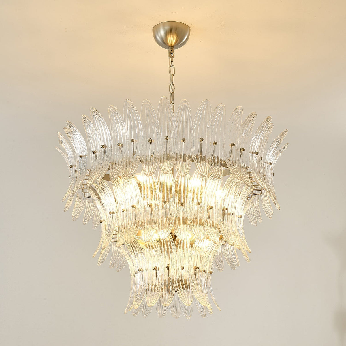 Kelavine Glass Chandelier-Moonnatur