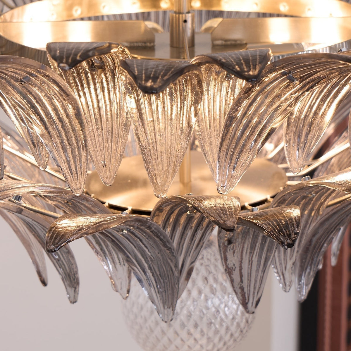 Kesterfield Glass Chandelier-Moonnatur