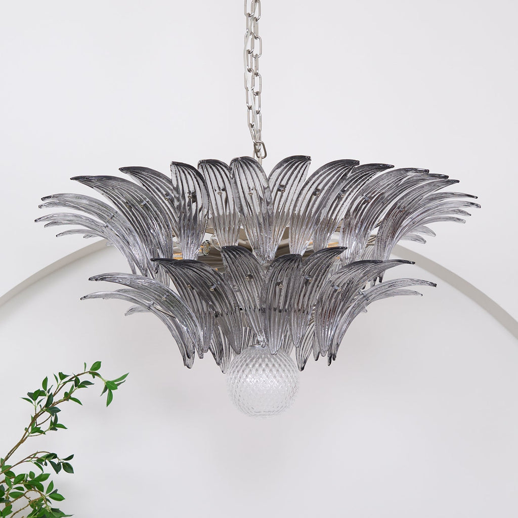 Kesterfield Glass Chandelier-Moonnatur