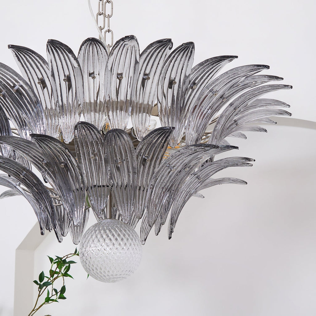 Kesterfield Glass Chandelier-Moonnatur