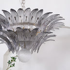 Kesterfield Glass Chandelier-Moonnatur