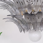 Kesterfield Glass Chandelier-Moonnatur