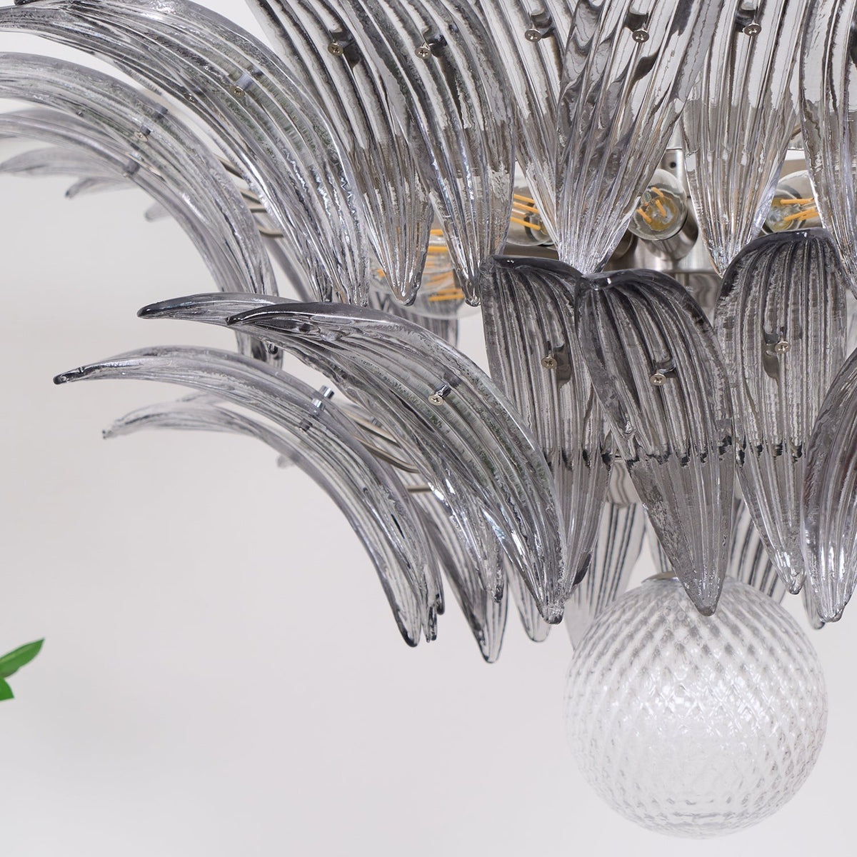 Kesterfield Glass Chandelier-Moonnatur