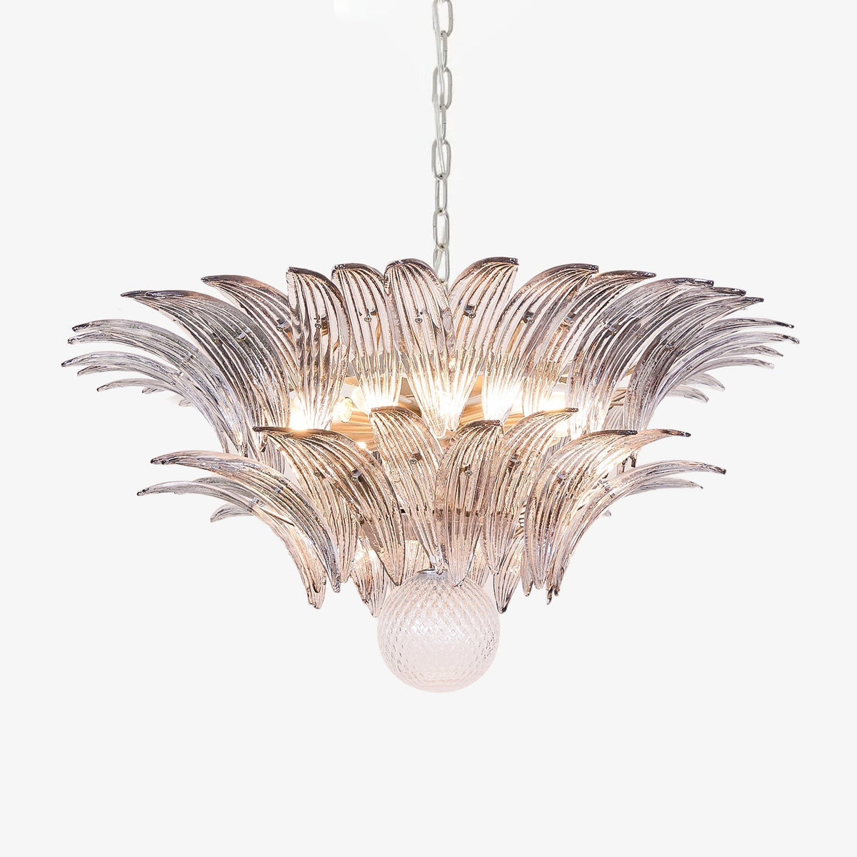 Kesterfield Glass Chandelier-Moonnatur