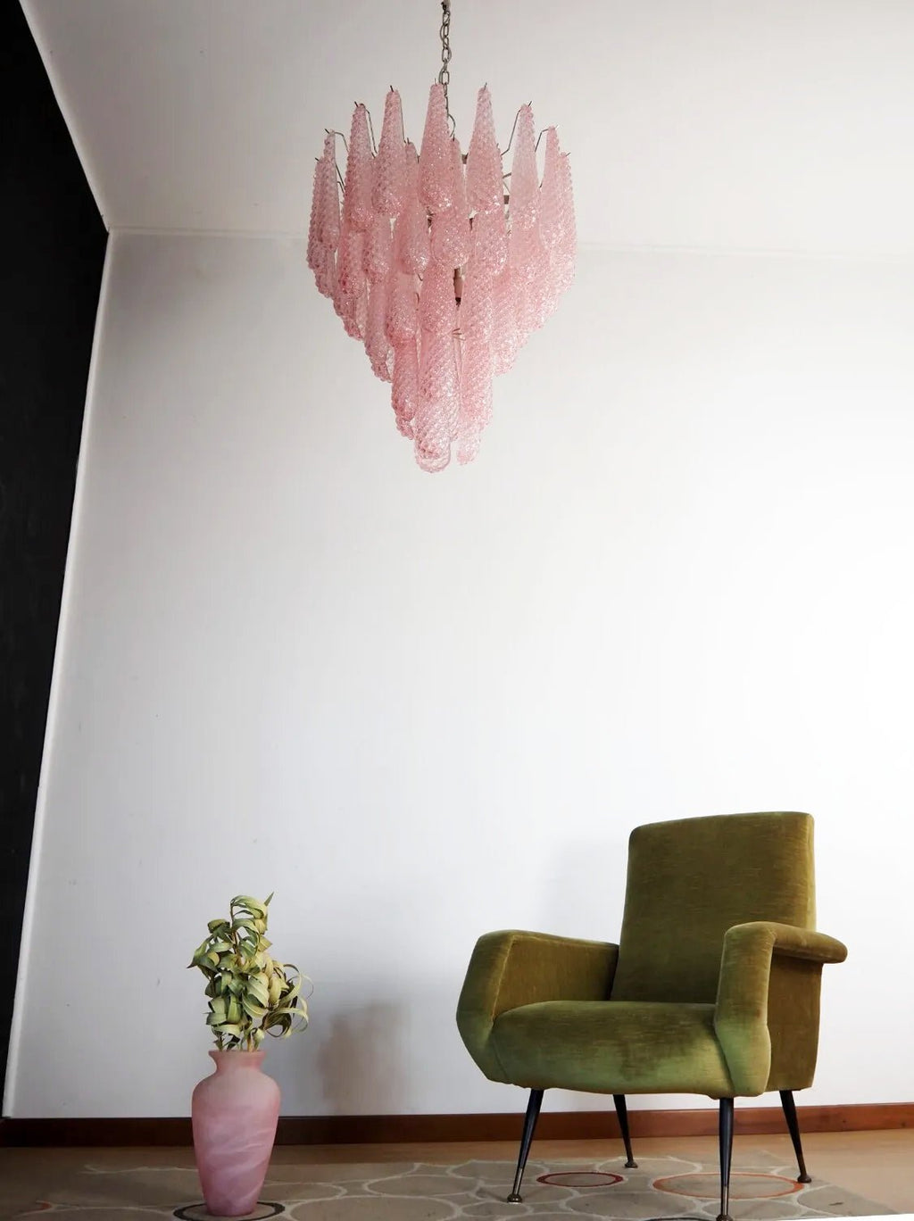 Wilvenheath Glass Chandelier-Moonnatur