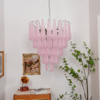 Wilvenheath Glass Chandelier-Moonnatur