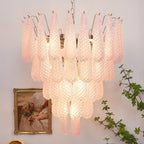 Wilvenheath Glass Chandelier-Moonnatur