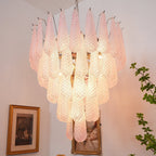 Wilvenheath Glass Chandelier-Moonnatur