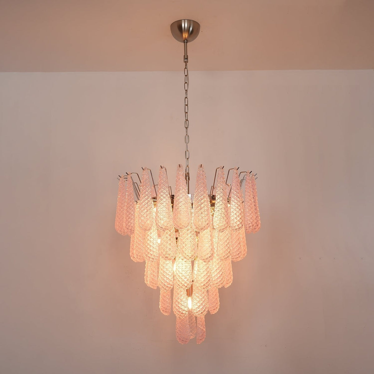 Baldendale Glass Chandelier-Moonnatur