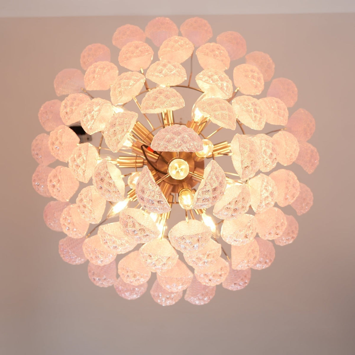 Baldendale Glass Chandelier-Moonnatur
