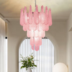 Baldendale Glass Chandelier-Moonnatur