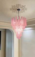 Baldendale Glass Chandelier-Moonnatur