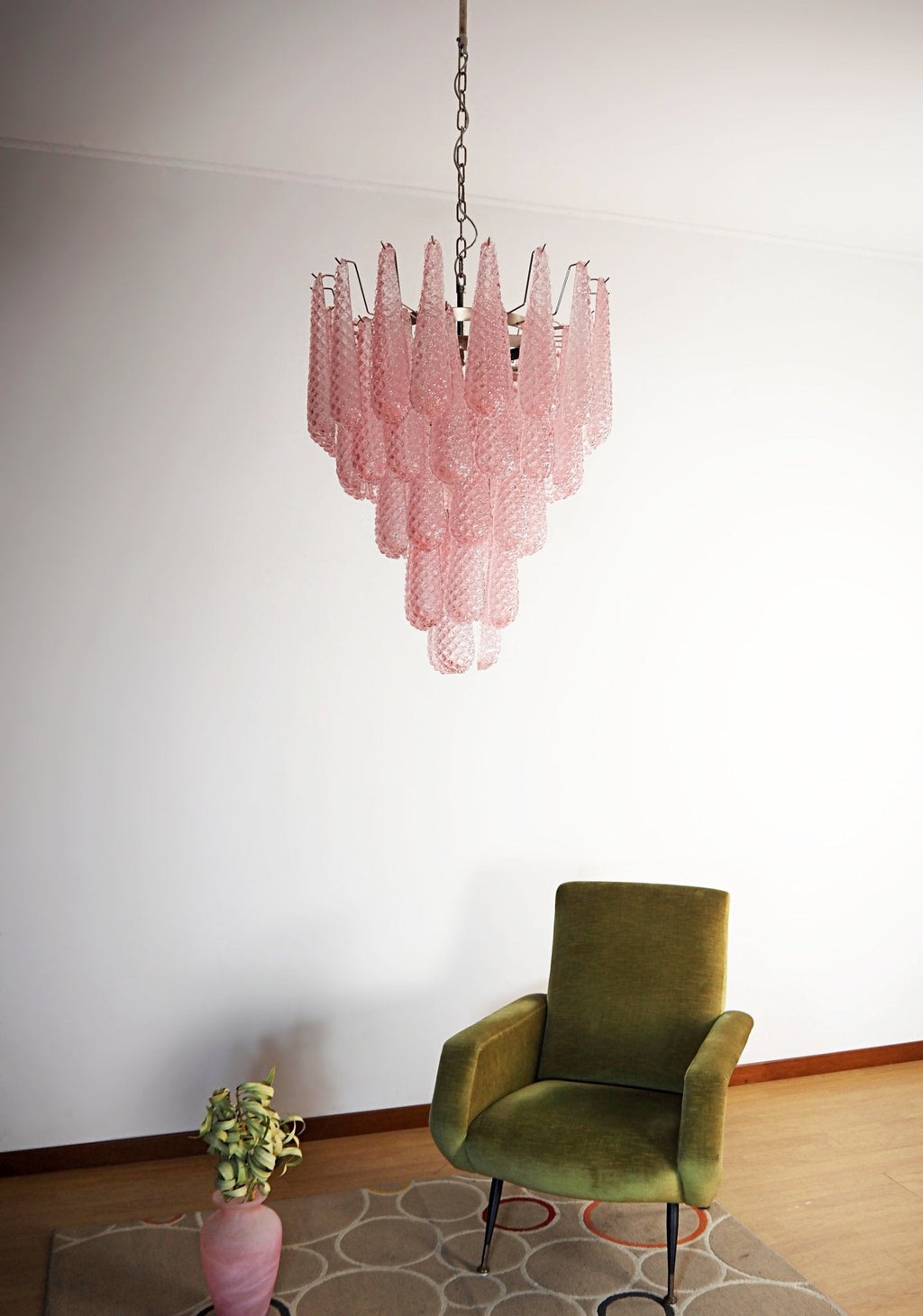 Baldendale Glass Chandelier-Moonnatur