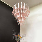 Brevengrove Glass Chandelier-Moonnatur