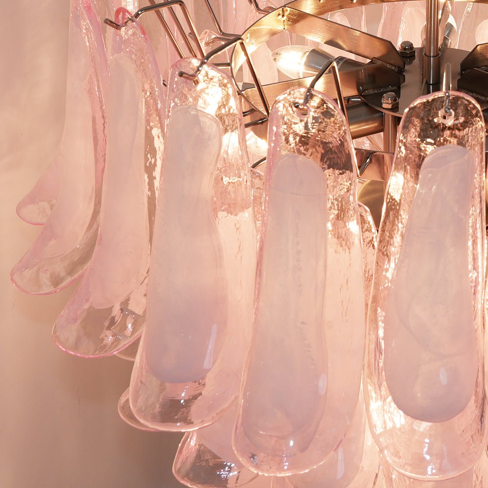 Brevengrove Glass Chandelier-Moonnatur