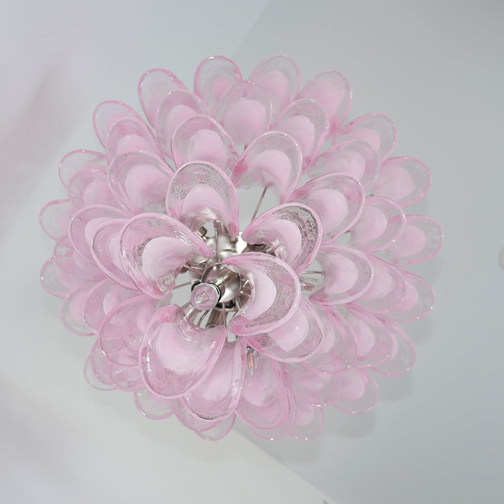 Brevengrove Glass Chandelier-Moonnatur
