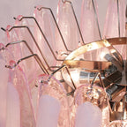 Brevengrove Glass Chandelier-Moonnatur