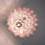 Brevengrove Glass Chandelier-Moonnatur