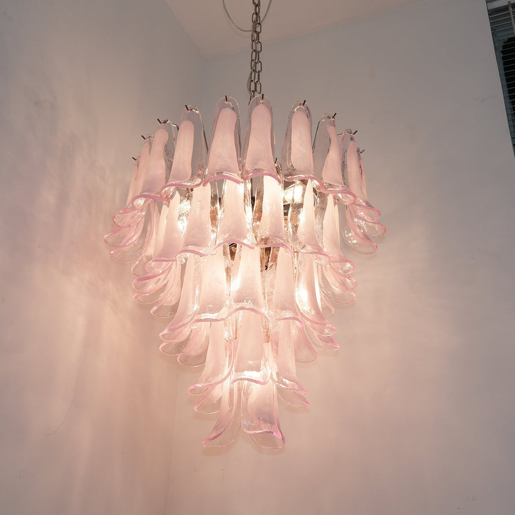 Brevengrove Glass Chandelier-Moonnatur