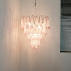 Brevengrove Glass Chandelier-Moonnatur