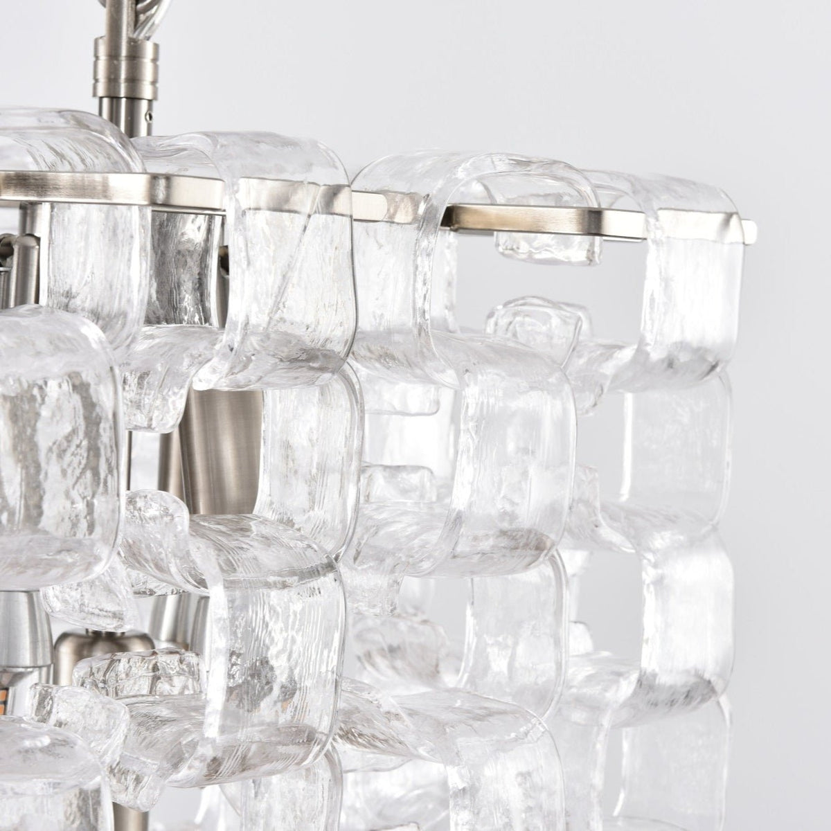 Bellina Glass Chandelier-Moonnatur