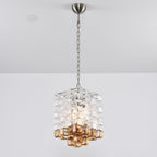 Bellina Glass Chandelier-Moonnatur