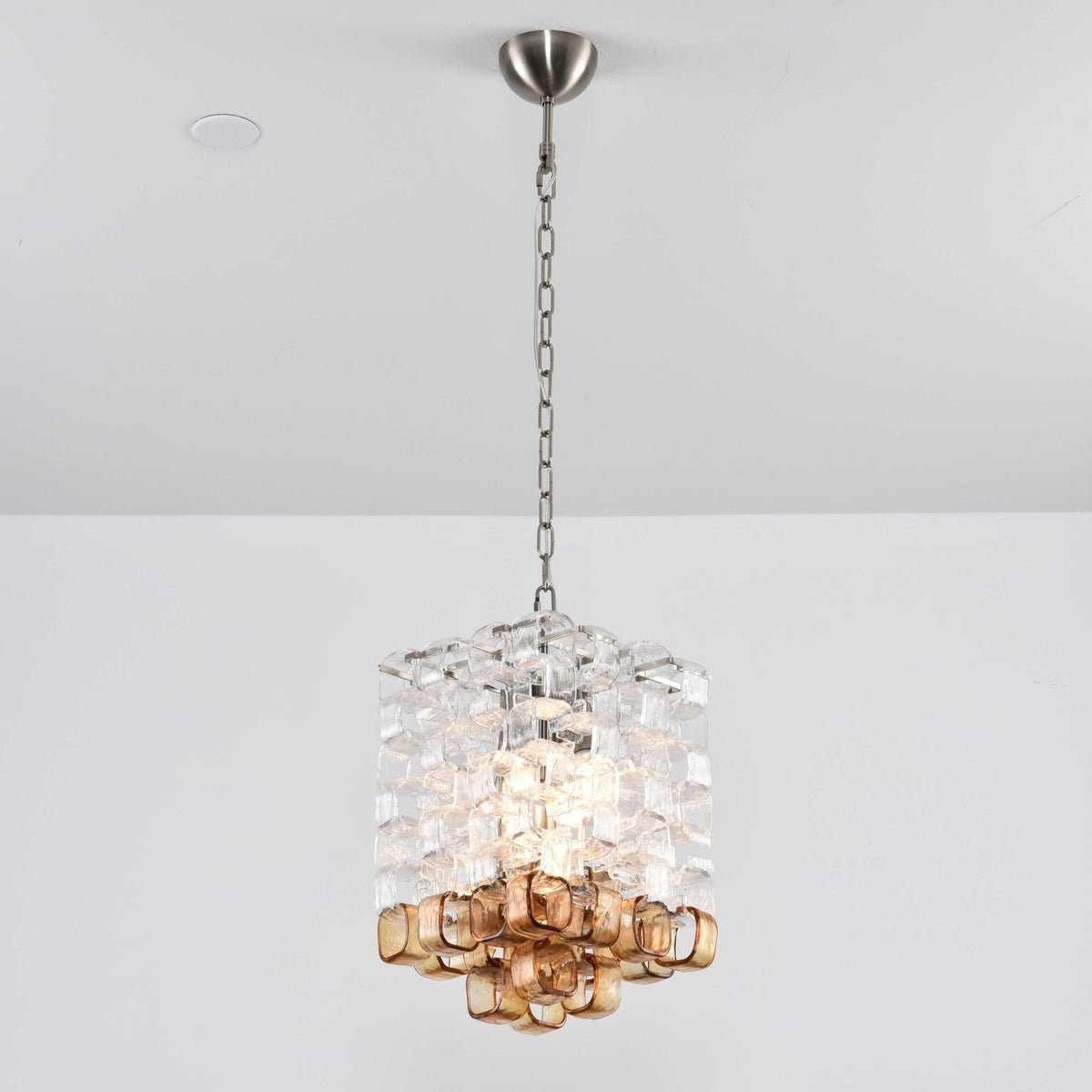 Bellina Glass Chandelier-Moonnatur