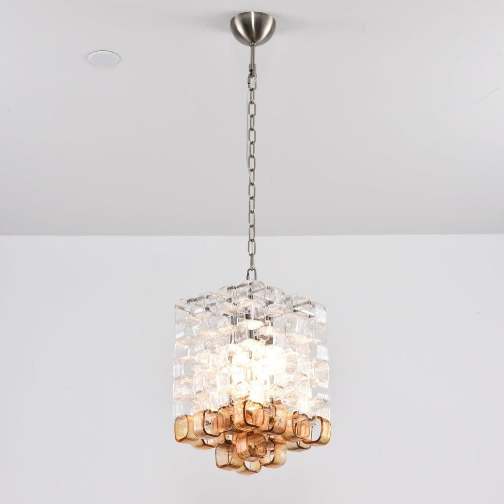 Bellina Glass Chandelier-Moonnatur