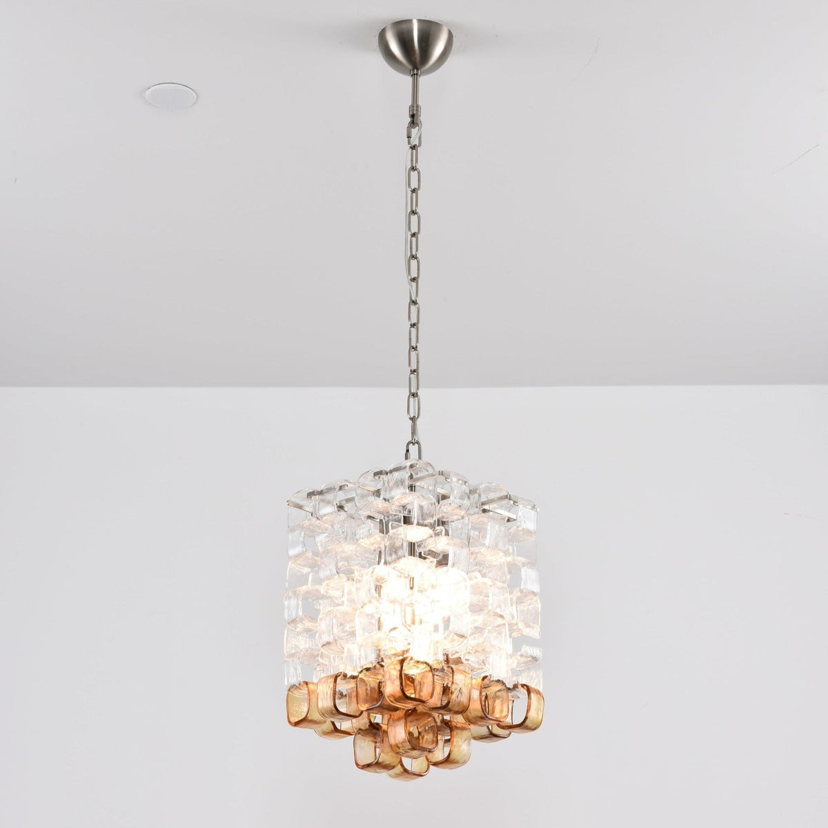 Bellina Glass Chandelier-Moonnatur