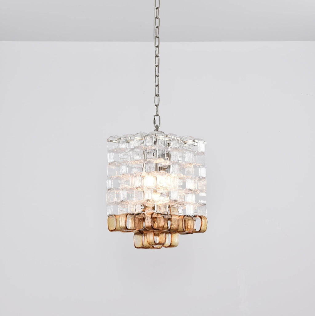 Bellina Glass Chandelier-Moonnatur