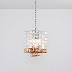 Bellina Glass Chandelier-Moonnatur