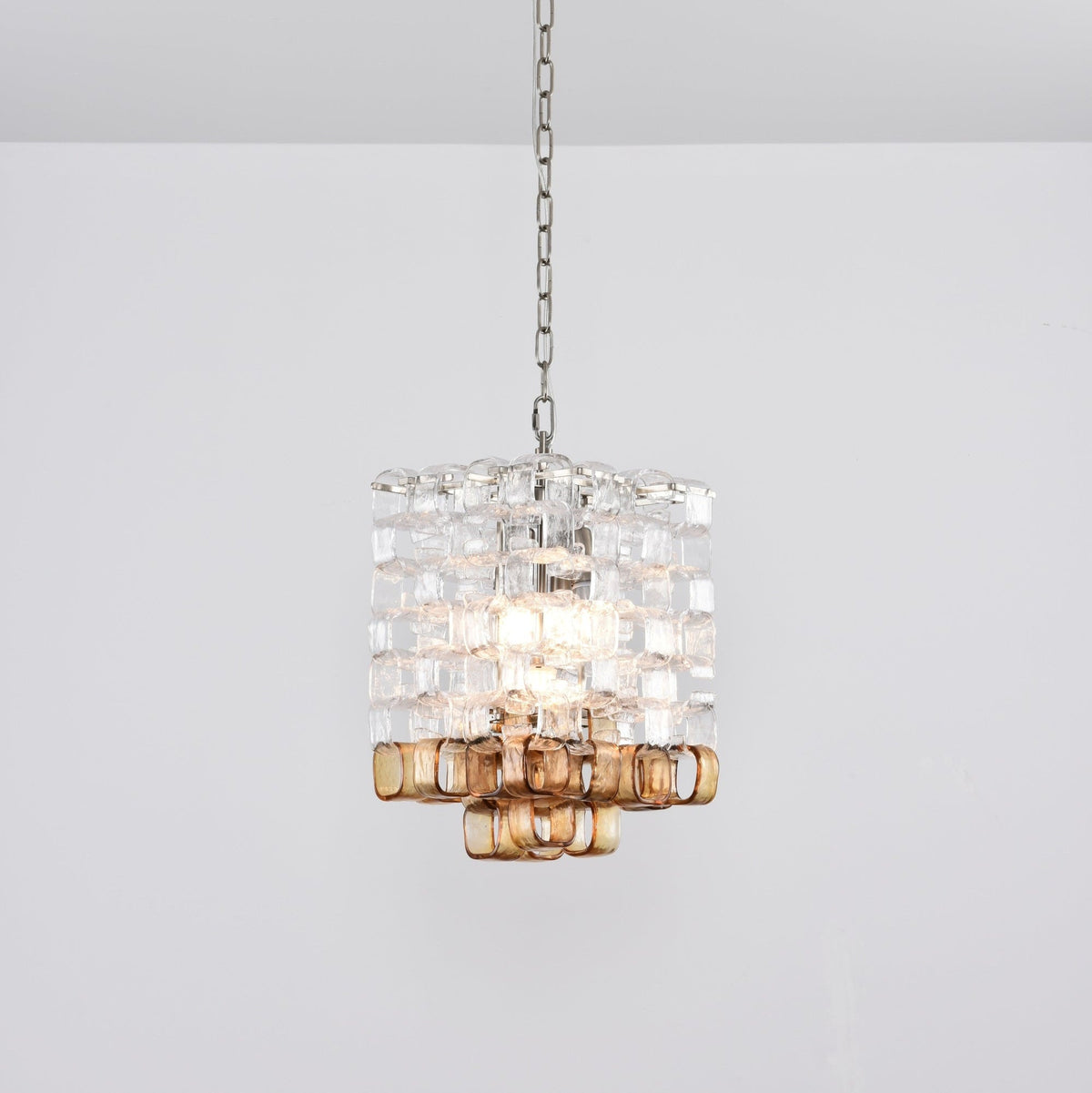 Bellina Glass Chandelier-Moonnatur