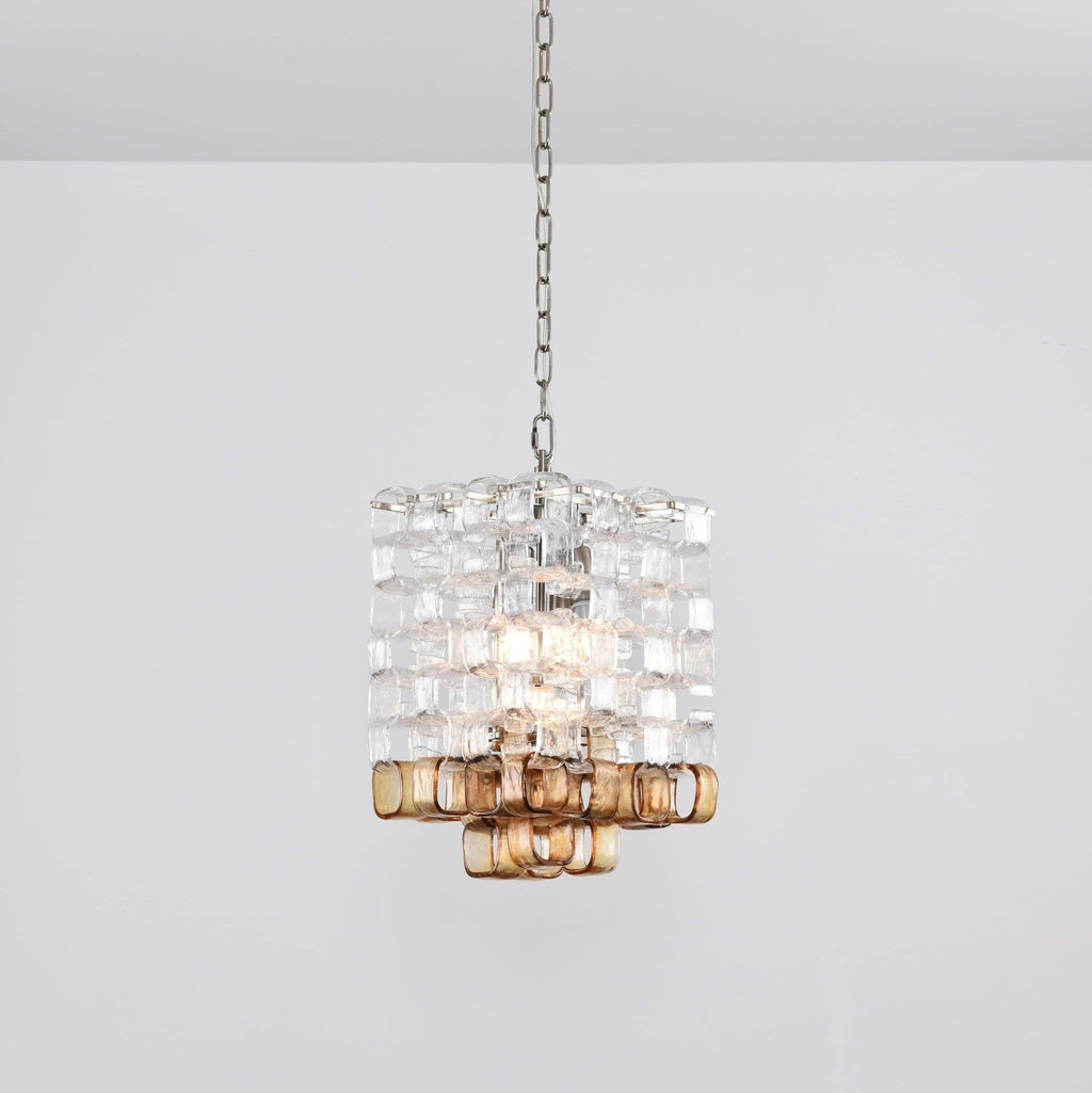 Bellina Glass Chandelier-Moonnatur
