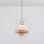 Bellina Glass Chandelier-Moonnatur
