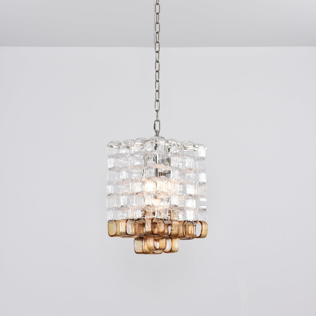 Bellina Glass Chandelier-Moonnatur